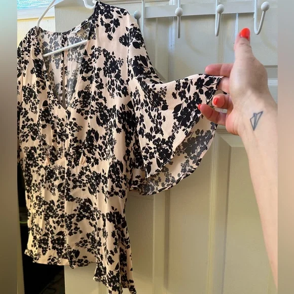 Topshop floral blouse - Picture 5 of 8